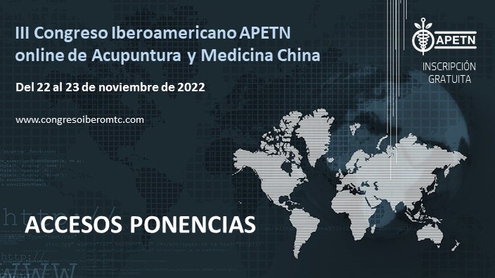 Acceso a las ponencias del III Congreso Iberoamericano APETN online de Acupuntura y MTC